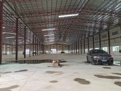 凤岗雁田独院钢构单一层10米高10000平空地大厂房仓库出租