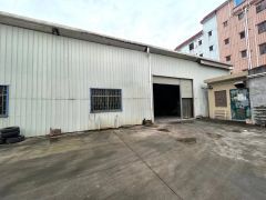 塘厦莲湖钢结构厂房自带环评，进挂车，带办公室行车现成水电