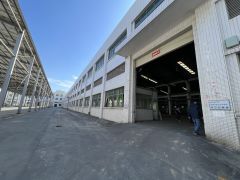 镇隆原房东红本钢构厂房3000平出租滴水高13米带10吨行车
