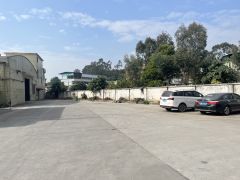 大朗厂房新出原房东单一层独院。空地非常大带装修办公室工业用地