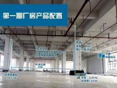 全新工业厂房出租长度160米承重1.5吨层高6米