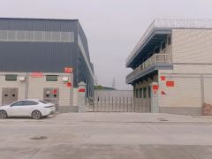 园洲原房独院厂房出租5500平，滴水10米没有公摊，可办环评