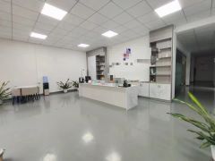 石岩高速路口工业园新出楼上1000平现成精装修净化车间厂房