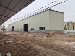 新圩花边岭工业区水滴十米单一层原房东红本钢构厂房出租可分租
