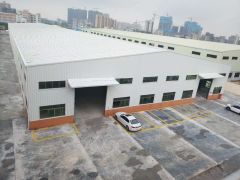原房东钢结构厂房仓库直租  现成行车 现成环评 带卸货平台