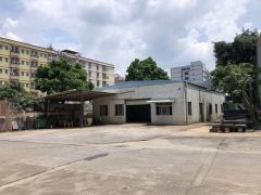 大岭山G107国道附近 单一层钢构厂房出租 现成装修 超低价