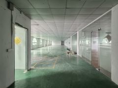 厚街大润发附近工业园厂房3楼1300平方整层带精装办公水电