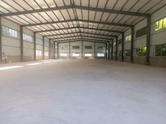 道滘镇小独院，钢构1800平方，价格15元，高度9米，形象好