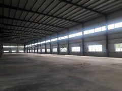 东江学府附近 单一层1500平米钢结构厂房出租 滴水7米