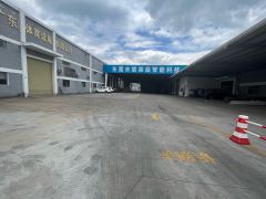 大岭山原房东9米高1500平米单一层钢构厂房出租有行车装修