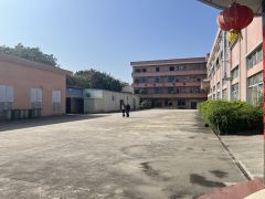 横沥本地房东新出标准独院带牛角位。适合五金注塑电子加工等行业