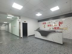 观澜桂花工业园楼上整层2245平，豪华装修办公室，园区形象佳