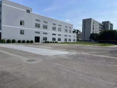 厚街现成装修空地超大厂房方正光线好大路边独门独院厂房