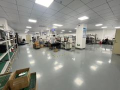 虎门原房东楼上现成SMT贴片车间出租，豪华精装修，入驻即生产