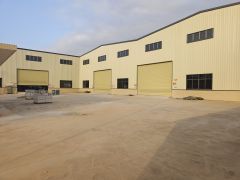 原房东自建单一层钢构独院4800平标准厂房出租，近高速路口