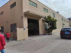 横沥一手房东大路边独栋2层带装修厂房，无转让费出租
