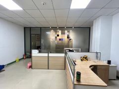 西乡航城，鹤洲九围工业园，带装修660平厂房出租，租金便宜