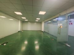 塘厦小面积精装修厂房540平！独院原房东出租电子包装蓝牙仓库