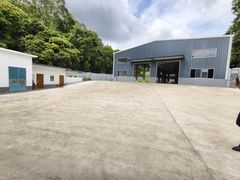 靠山边单一层独院2000平钢构厂房仓库出租滴水7米 可进大车