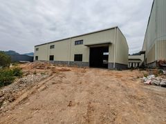 常平土塘原房东钢构小独院厂房出租1000平方，空地大租15元